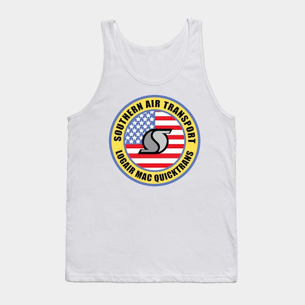 The PARANOIA CIA Airlines Collection: Southern Air Transport: Logistics Tank Top by orphillips